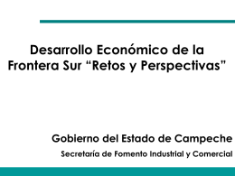Secretaria de Fomento Industrial y Comercial Gobierno de Campeche