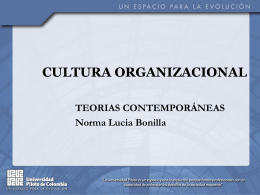 Presentación Cultura Organizacional