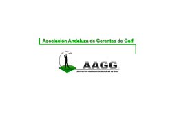 Presentación Asociación Andaluza de Gerentes de Golf