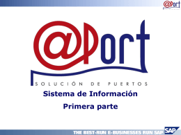 Presentación en formato PowerPoint de Edgar Corao, de @ Port