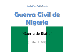 Guerra de Biafra en ppt