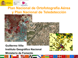 plan nacional de observación del territorio en españa