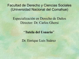6-tutela-del-usuario - Universidad Nacional del Comahue
