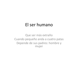 El ser humano