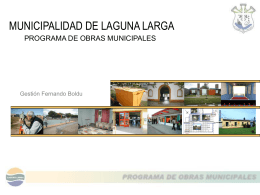 Presentación de PowerPoint - Municipalidad de Laguna Larga