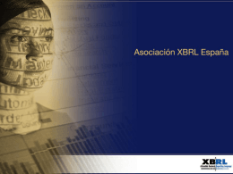 Objetivos - Asociación XBRL España