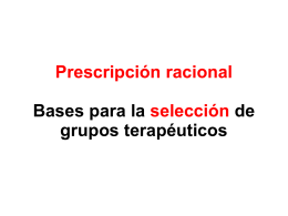 Diapositiva 1 - Departamento de Farmacología y Terapéutica