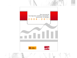 Línea Instrumental de actuación de Proyectos PN 2008-2011