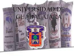Presentación - Universidad de Guadalajara