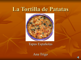 Ana Trigo - La tortilla española