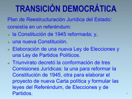 transición democrática