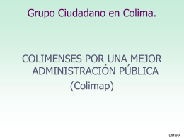 Presentación COLIMA