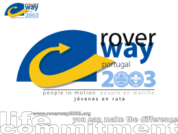Presentación RoverWay2.003 - Listado de grupos scouts de ASDE