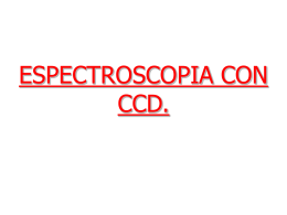 Espectroscopia con CCD
