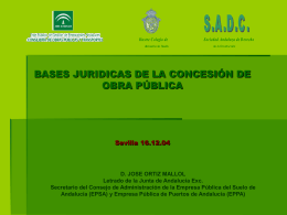Ponencia Jose Ortiz - Agencia de Obra Pública de la Junta de