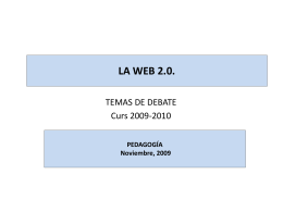 Web 2.0 - Alejandra Bosco