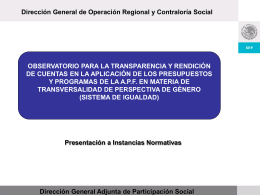 Diapositiva 1 - Comisión Nacional para el Desarrollo de los Pueblos