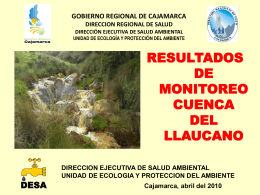 Presentación Gobierno Regional de Cajamarca
