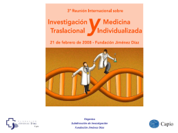 Diapositiva 1 - Sociedad Española de Farmacia Hospitalaria