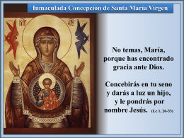 Inmaculada Concepción - Alianza en Jesús por María