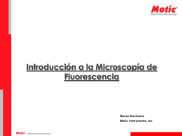 conceptos y aplicaciones básicas en microscopía de