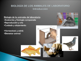 Biología de los animales de laboratorio