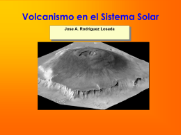 Volcanismo en el sistema solar