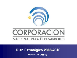 Plan Estratégico 2006–2010