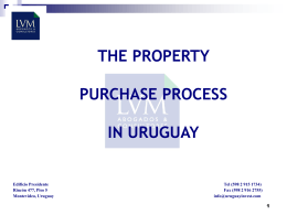 The Purchase Process