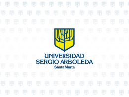 Diapositiva 1 - Universidad Sergio Arboleda