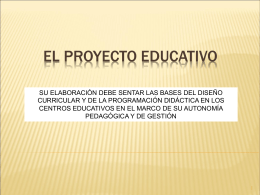 el proyecto educativo - CEP de Alcalá de Guadaíra