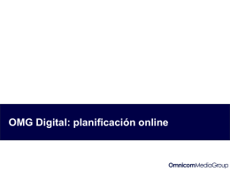 OMG Digital: planificación online