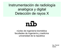 radiologia Daniel Geido - Núcleo de Ingeniería Biomédica