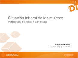Diapositiva 1 - Dirección del Trabajo