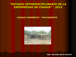 Clase Chagas congénito y tratamiento (2015)