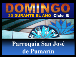 VAMOS A LA CASA DEL SEÑOR - Parroquia San José de Pumarín