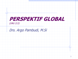 Perspektif Global - Staff Site Universitas Negeri Yogyakarta