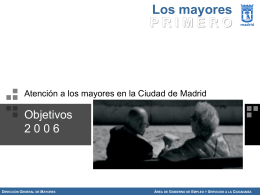 J- MAYORES - Ayuntamiento de Madrid