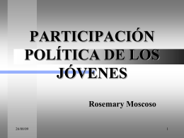 Rosemary Moscoso – Acción Popular