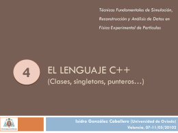 4 - C++ clases - Universidad de Oviedo