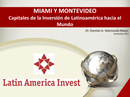 Damian Valenzuela Mayer, CEO Latin America Invest