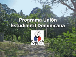 Programa de Unión Estudiantil Dominicana