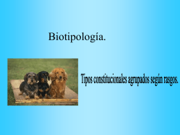 Biotipología. - Odontochile.cl