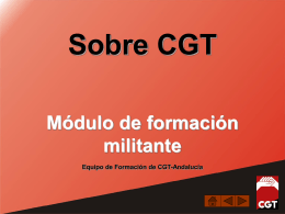 Presentación de PowerPoint - CGT Andalucia