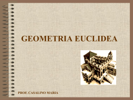 GEOMETRIA EUCLIDEA - Istituto Comprensivo Statale di Vignanello