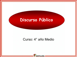 Discurso Público - Santillana Conectados