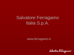 Salvatore Ferragamo Italia S.p.A.