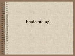 Concepto y evolución histórica de la epidemiología