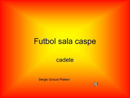 Futbol sala caspe - IES Mar de Aragón
