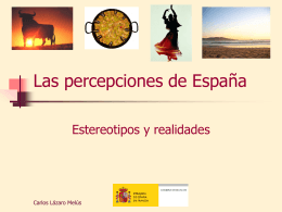 Las percepciones de España